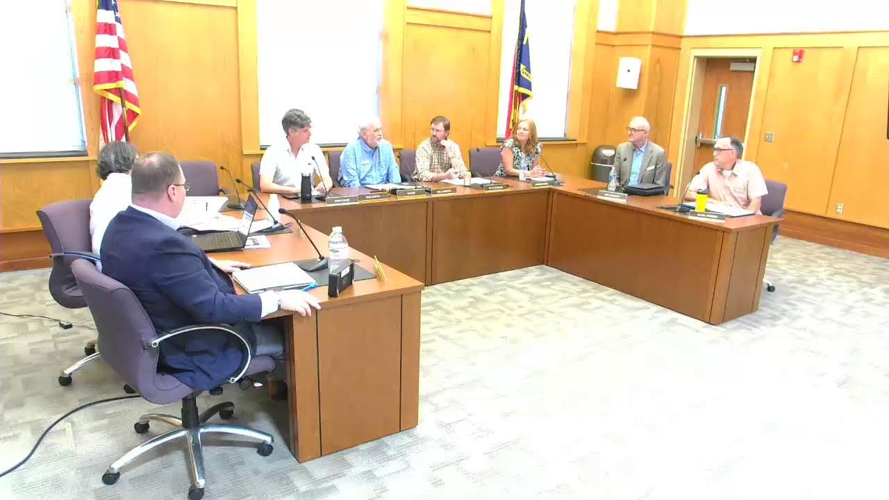 Weaverville Holds Off on Florida Avenue Plaza, Alley Fire Lane