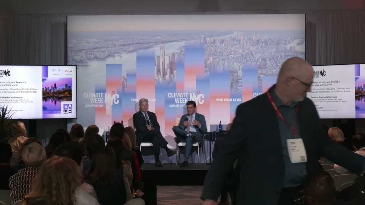 Insurance Crisis, Permitting Breakthrough, and Financial Contagion Dominate Climate Week NYC
