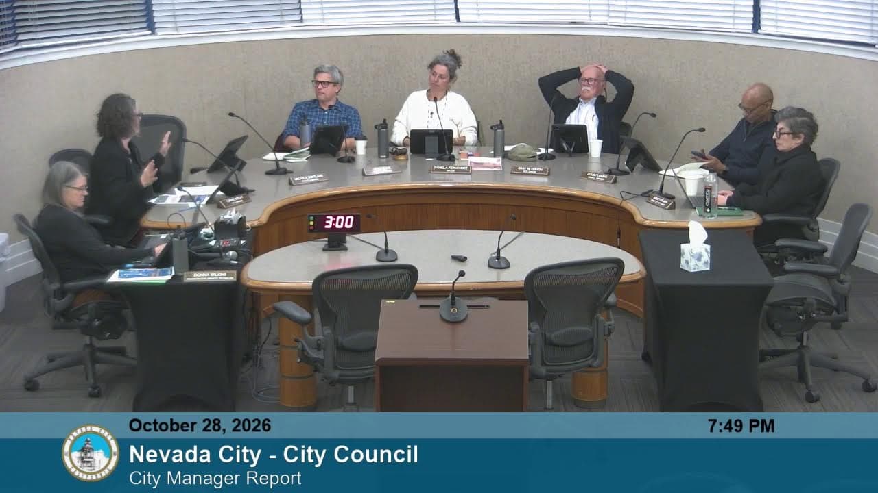 Nevada City Locks In Costlier Five-Year Dispatch Deal With Sheriff