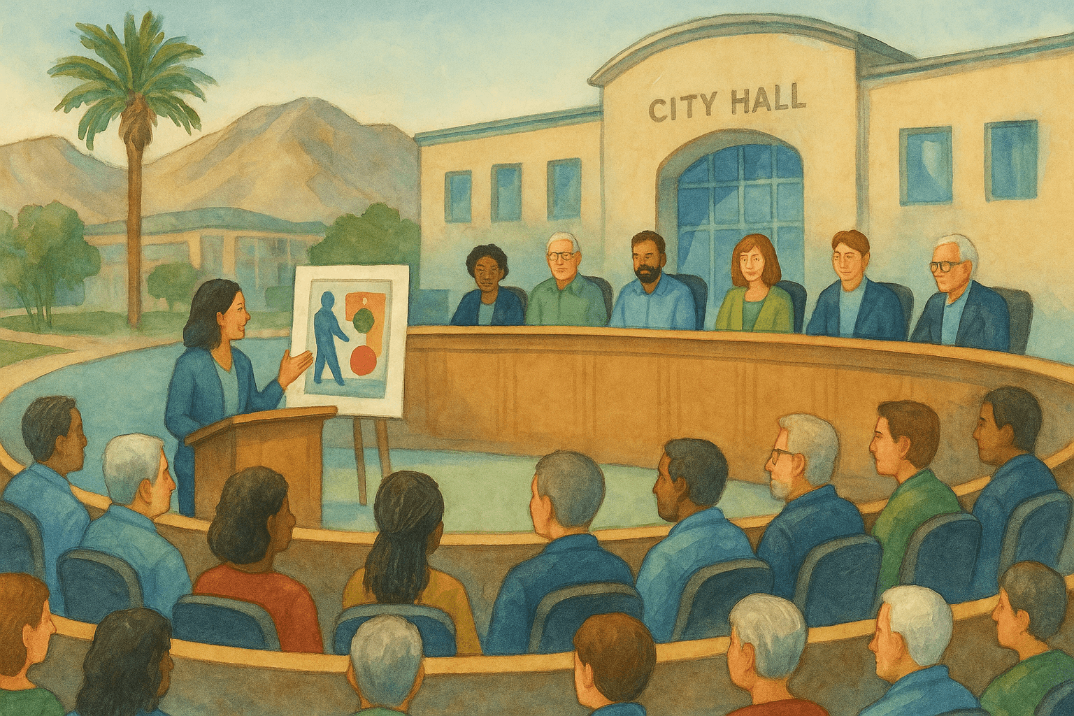 Cathedral City Arts Commission Sets Priorities, Defers Spending Decisions
