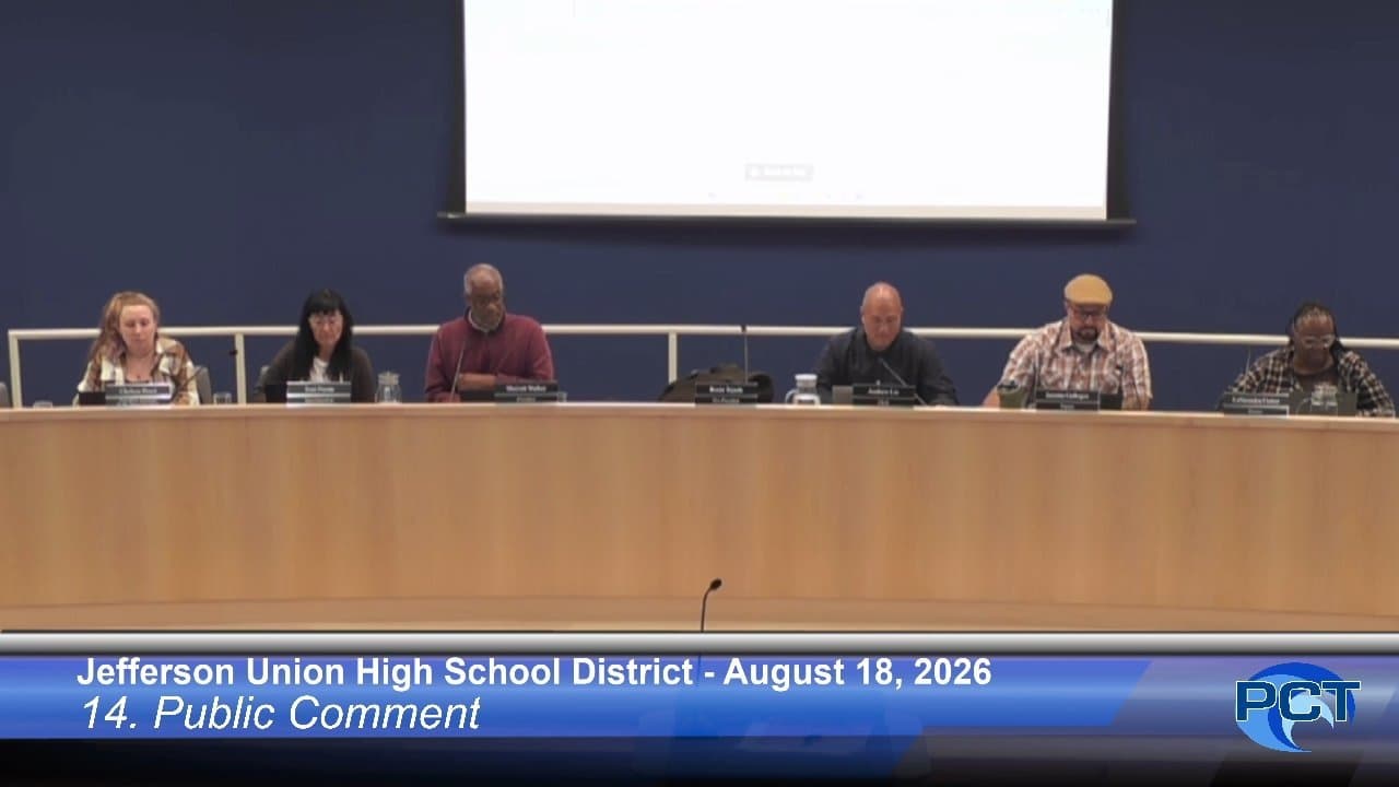 Governing Board - Aug 18, 2026 - Meeting