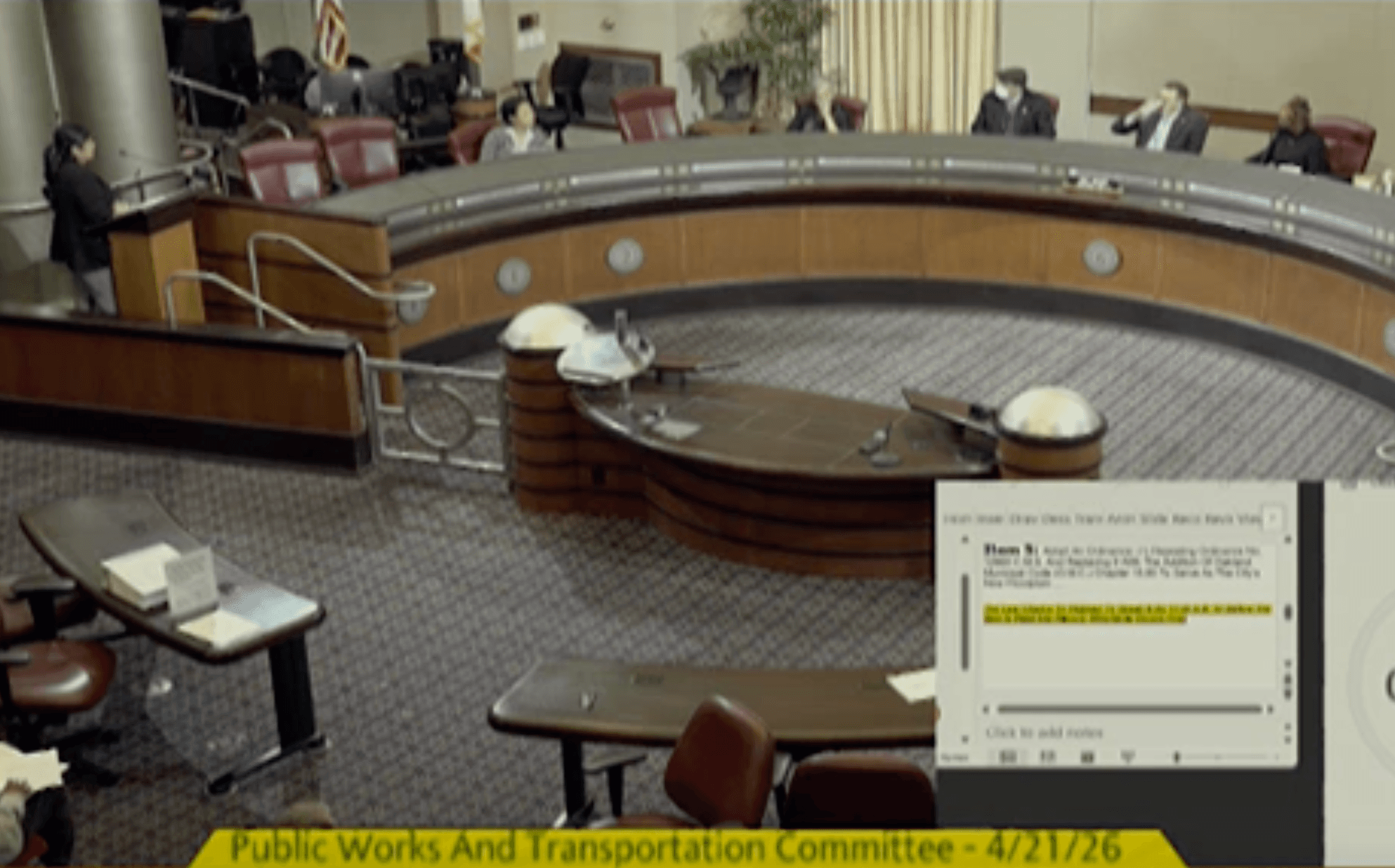 Public Works and Transportation Committee - Apr 21, 2026 - Special Meeting