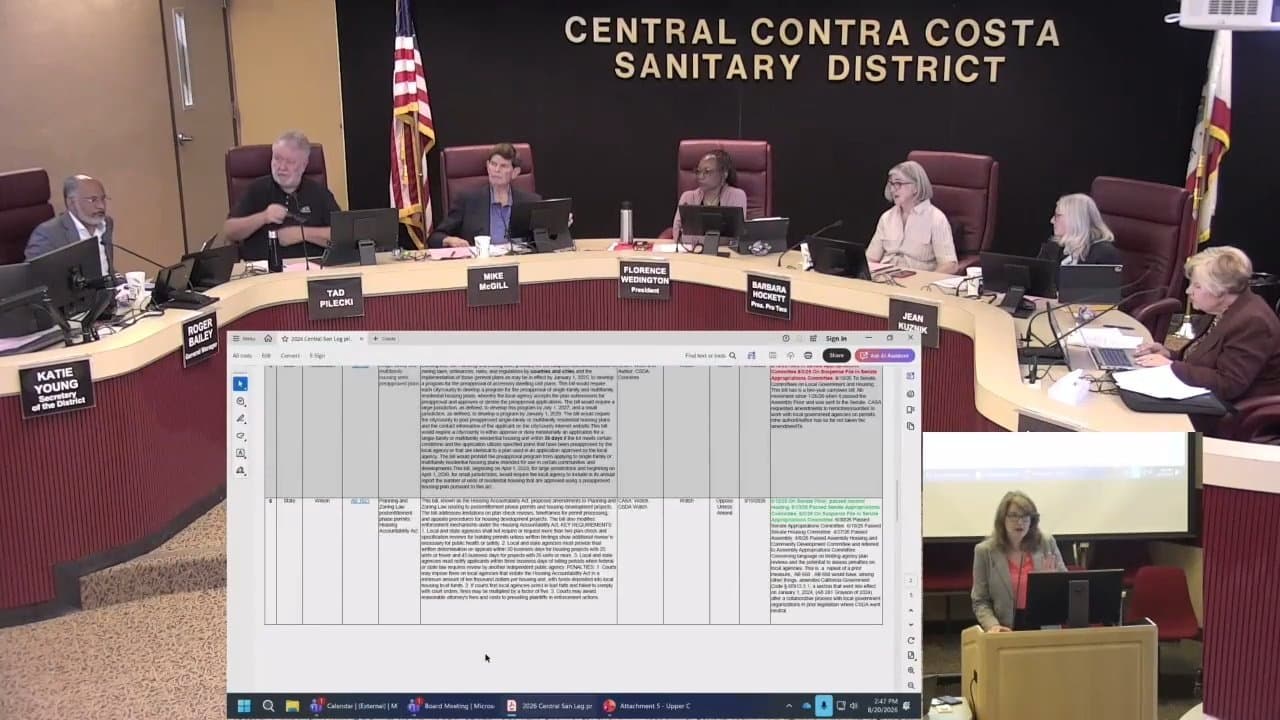 Board of Directors - Aug 20, 2026 - Meeting
