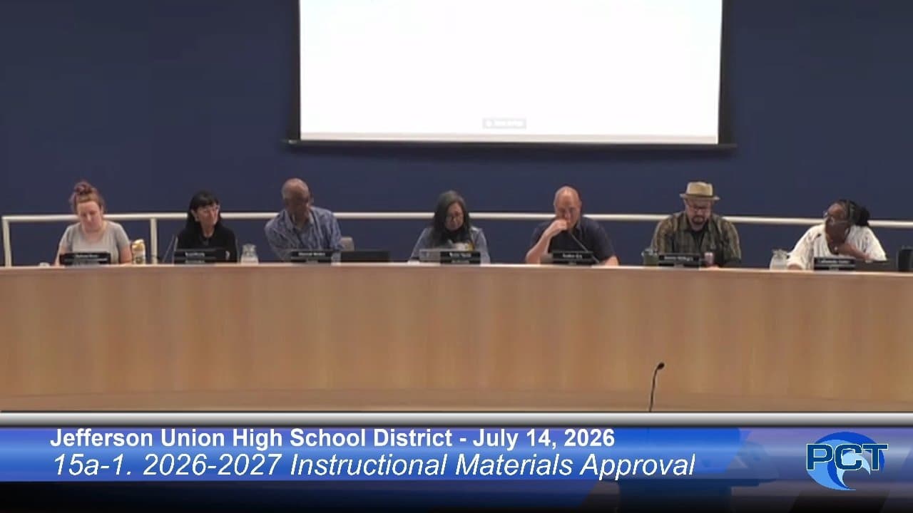 Governing Board - Jul 14, 2026 - Meeting