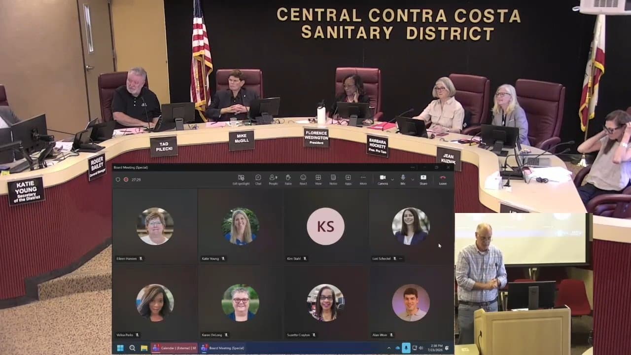 Board of Directors - Jul 23, 2026 - Special Meeting