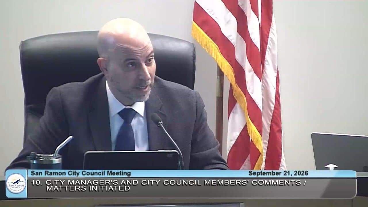 City Council - Sep 21, 2026 - Special Meeting