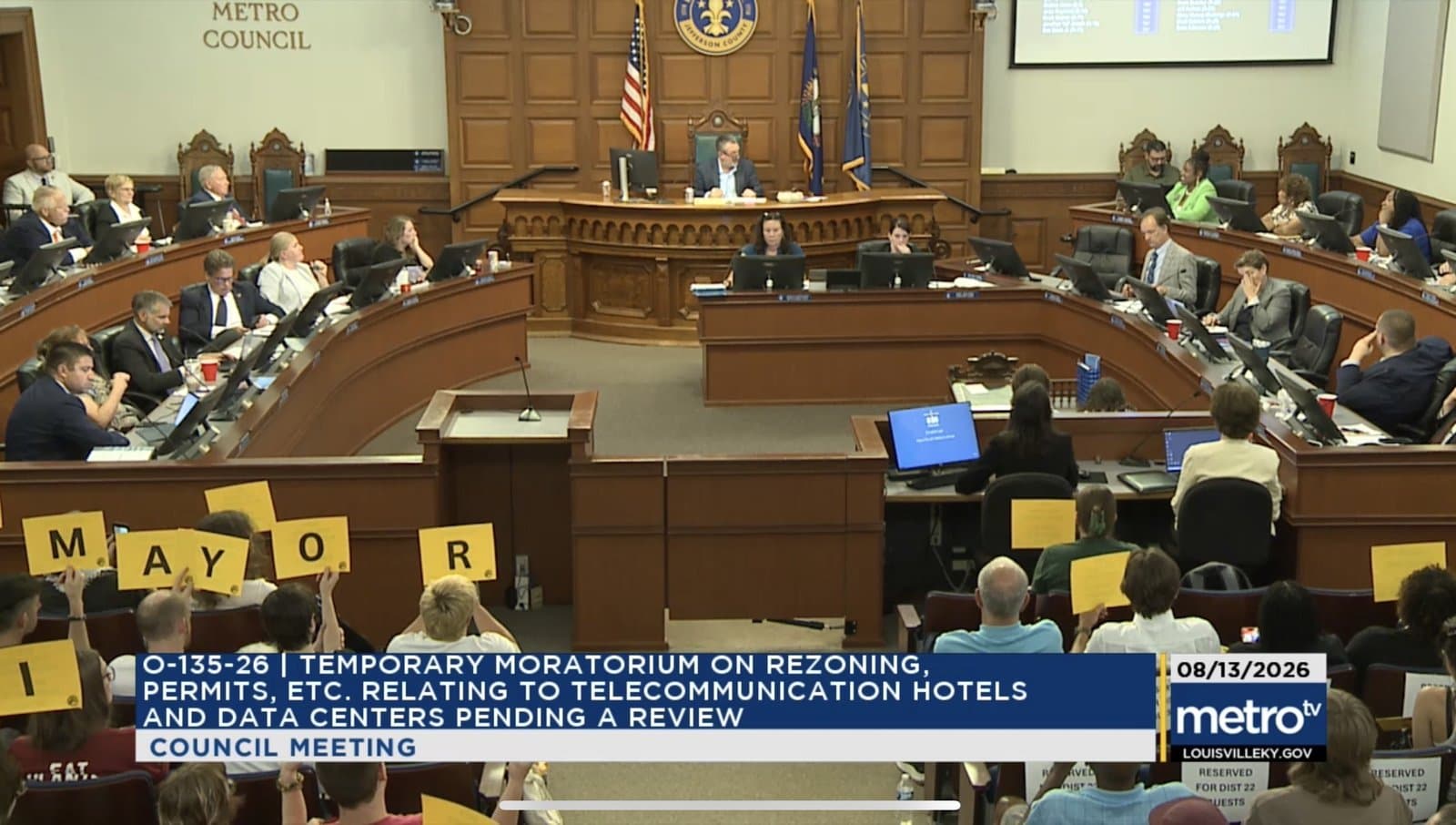 Louisville, KY – Metro Council – Aug 13, 2026