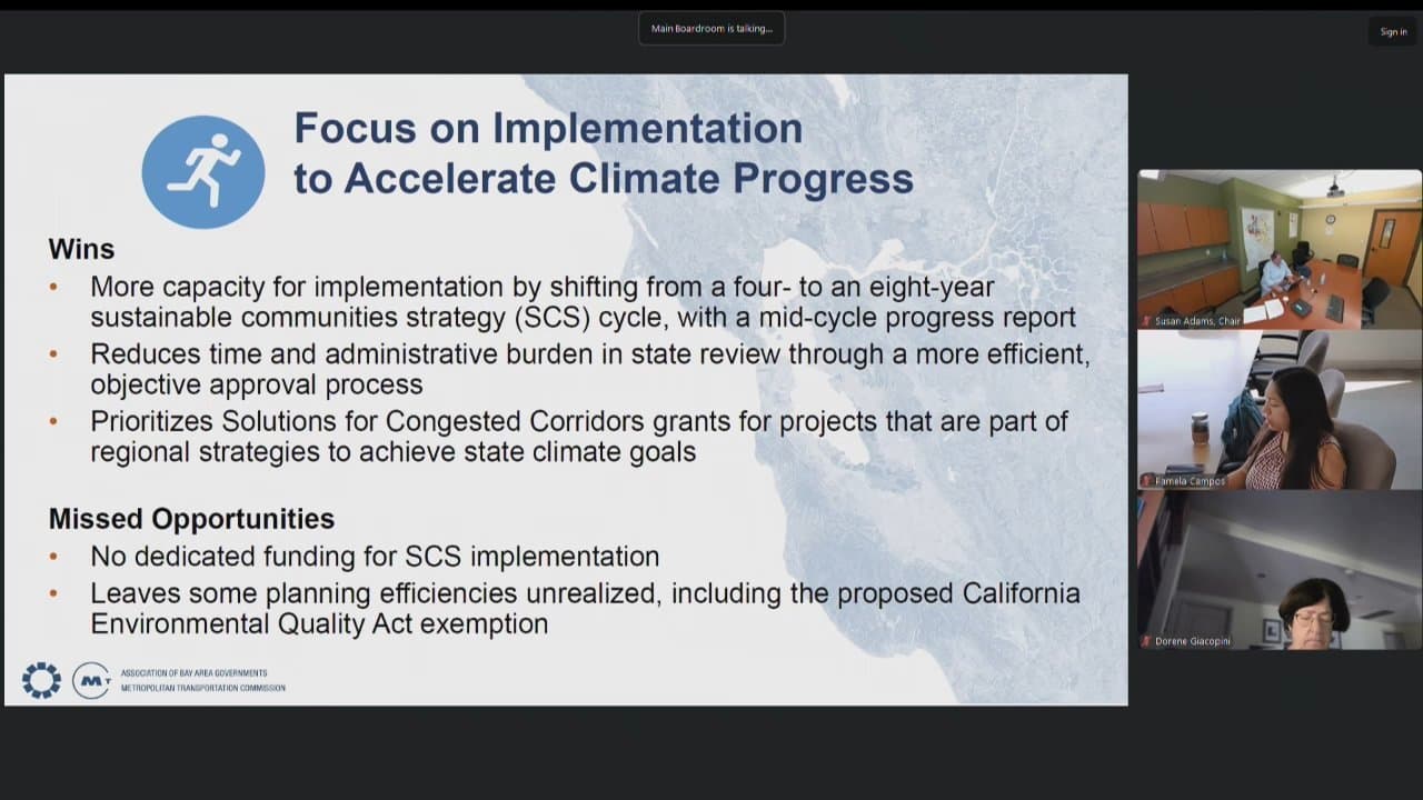 SB 1087 Awaits Newsom as Bay Area Eyes Eight-Year Planning Cycle