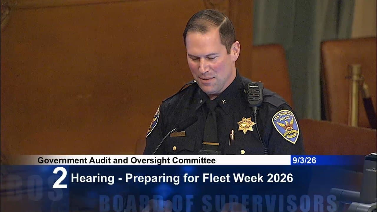 Government Audit & Oversight Committee - Sep 03, 2026 - Regular Meeting