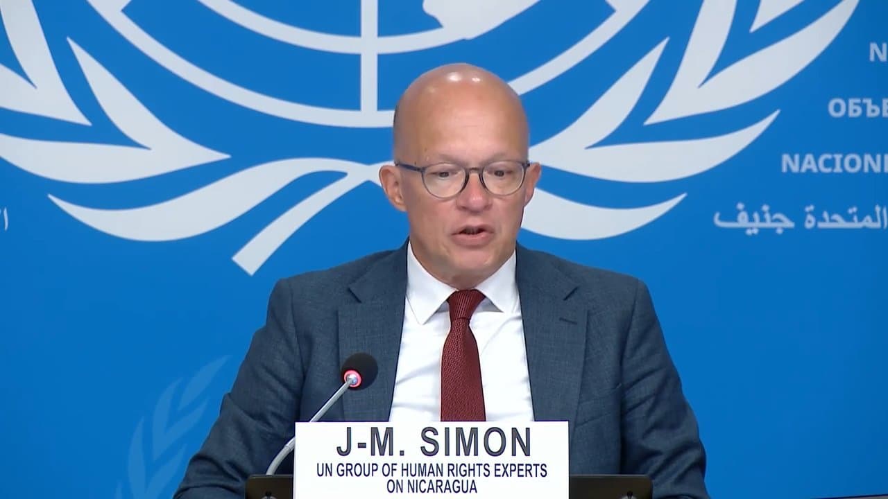 HRC - Press conference: UN Group of Human Rights Experts on Nicaragua