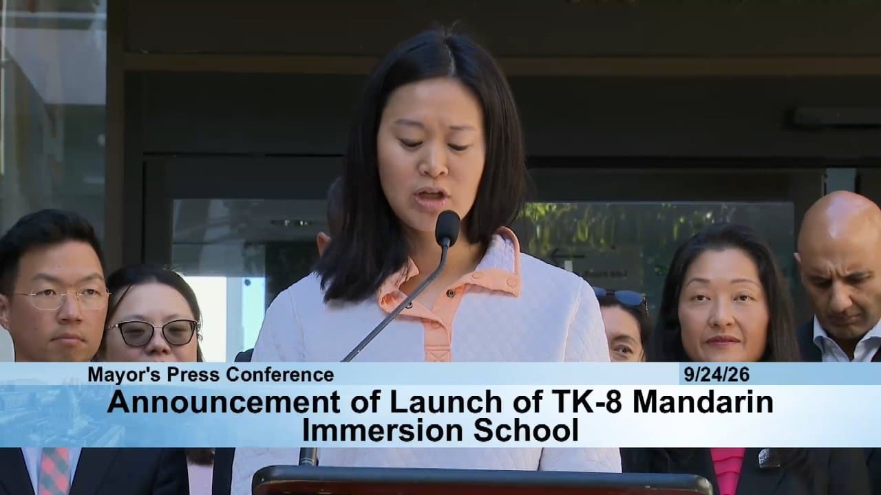 SFUSD to Open First Mandarin Immersion TK-8 School, Doubling Kindergarten Seats