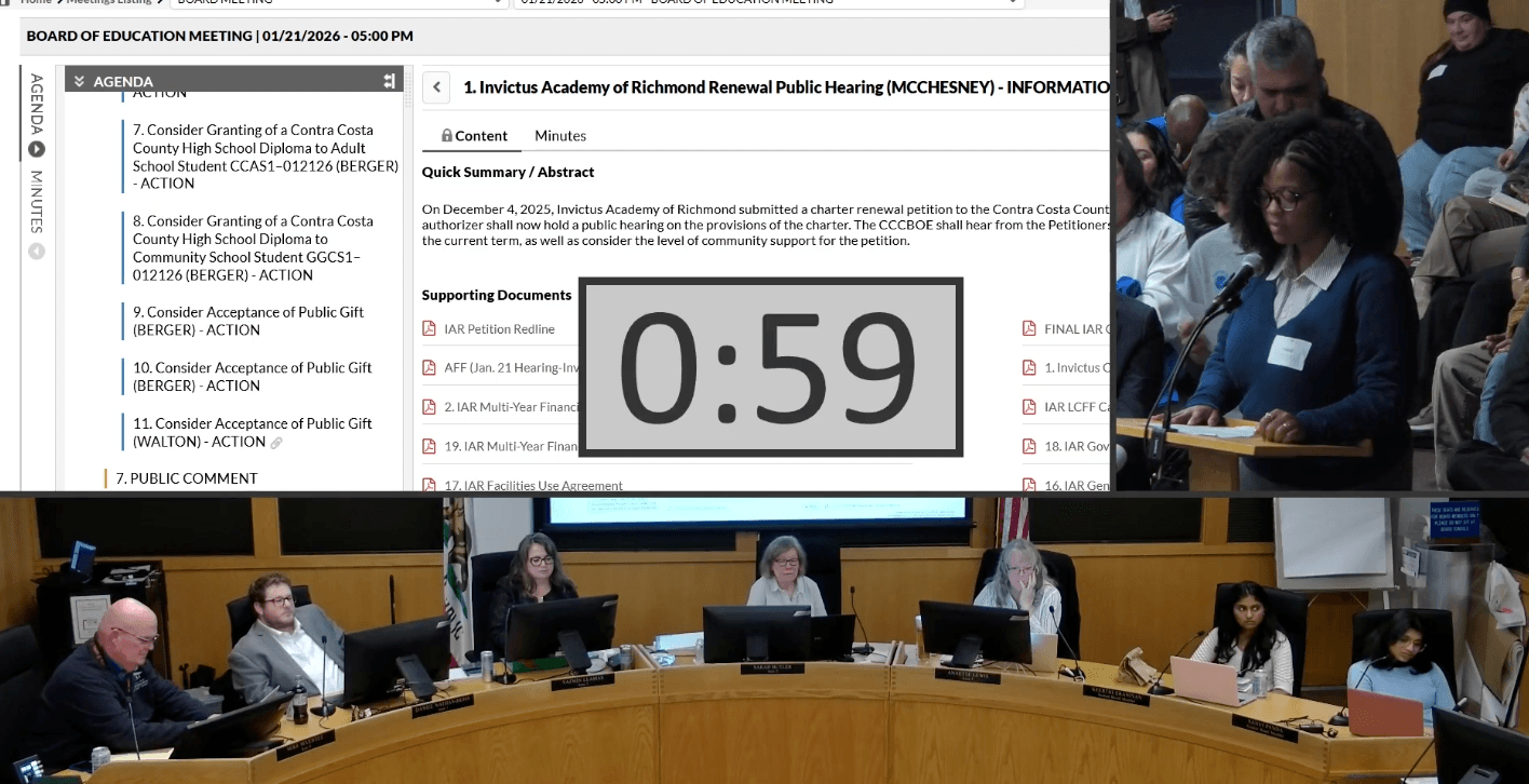 Contra Costa County Office Of Education, CA – Governing Board – Jan 21, 2026