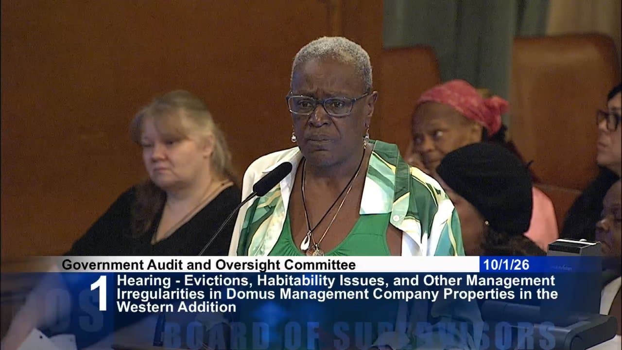 Supervisors Subpoena Domus, Co-op Boards After Western Addition Hearing No-Shows