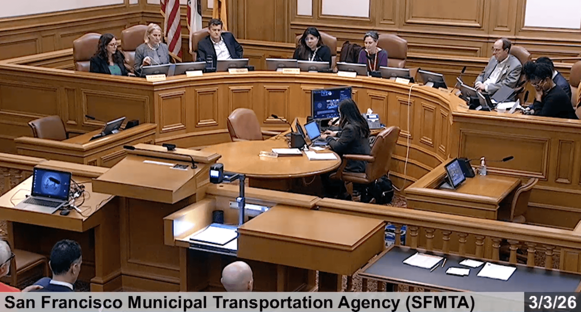 Municipal Transportation Agency Board of Directors - Mar 03, 2026 - Meeting