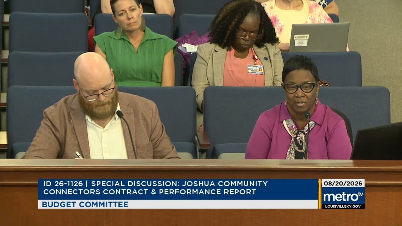 Budget Committee - Aug 20, 2026 - Meeting