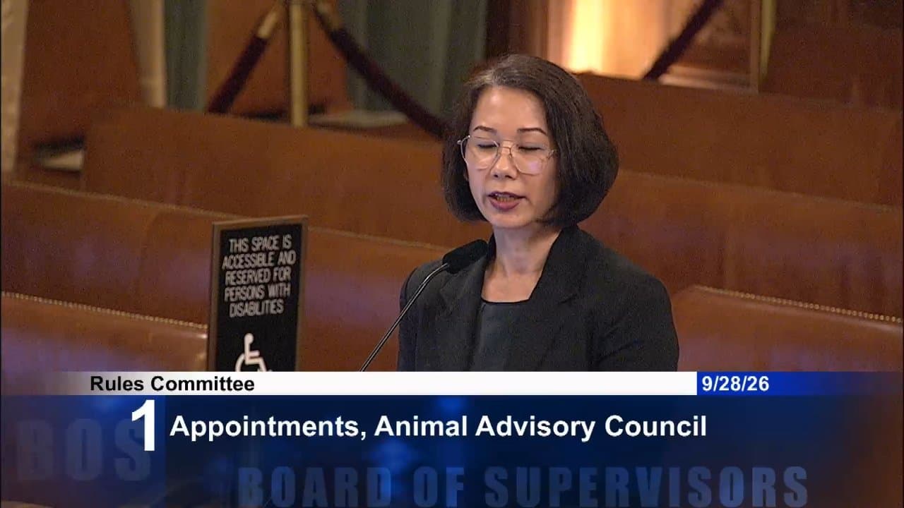 Supervisors Pick Four to Restart Stalled Animal Advisory Council