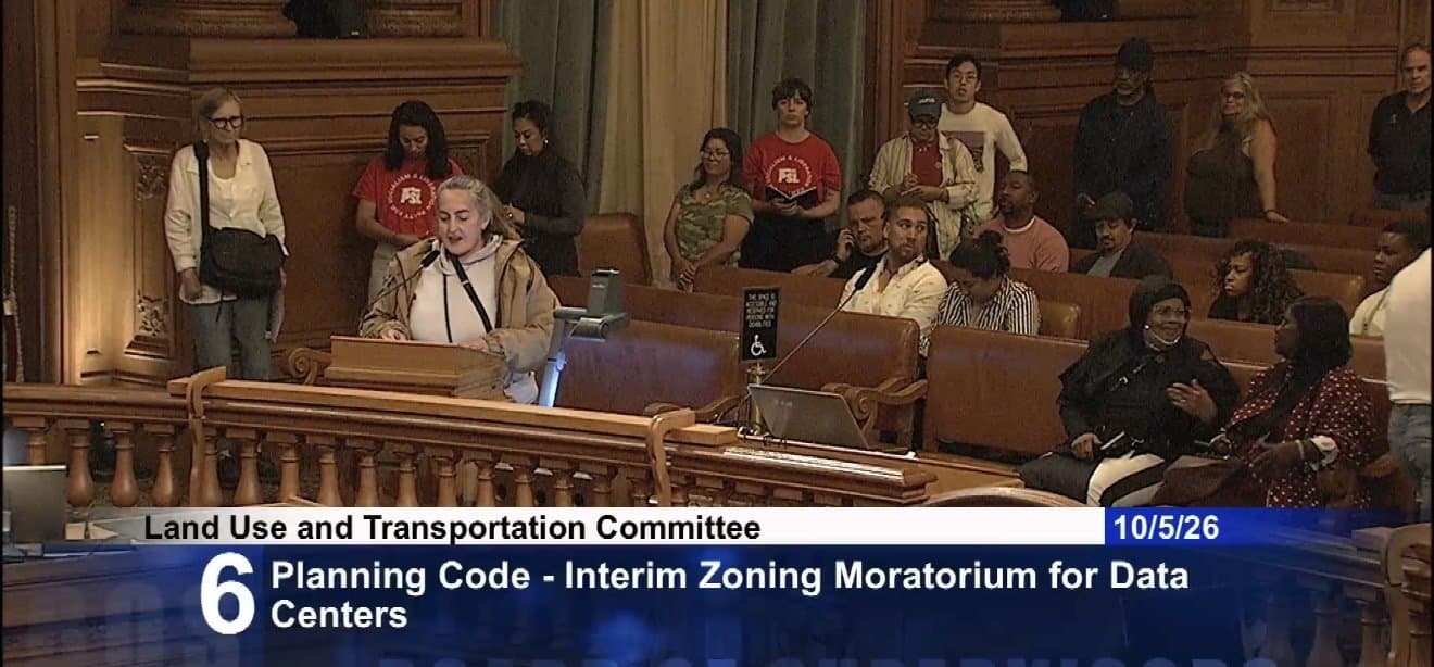 SF Committee Advances 45-Day Data Center Moratorium, Tenant Protections