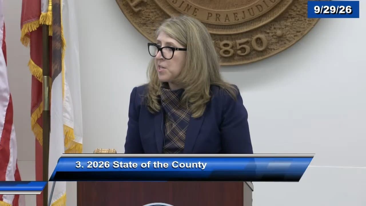 County Warns of $30M Shortfall in First State of the County