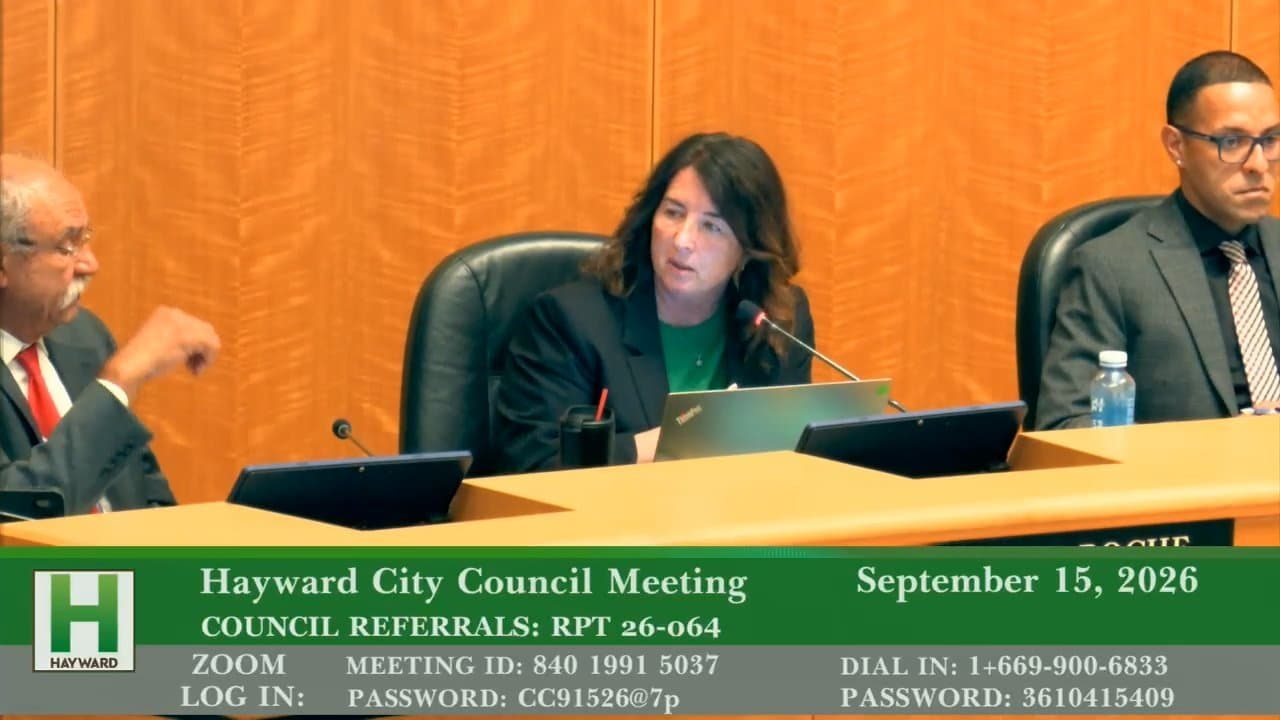 City Council - Sep 15, 2026 - Meeting