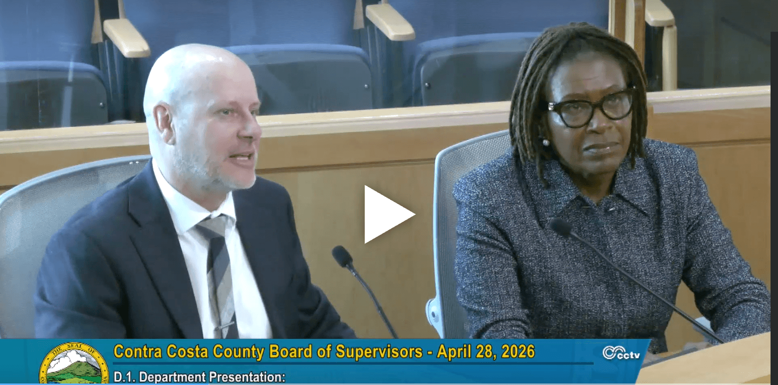 Contra Costa County, CA – Board of Supervisors – Apr 27, 2026