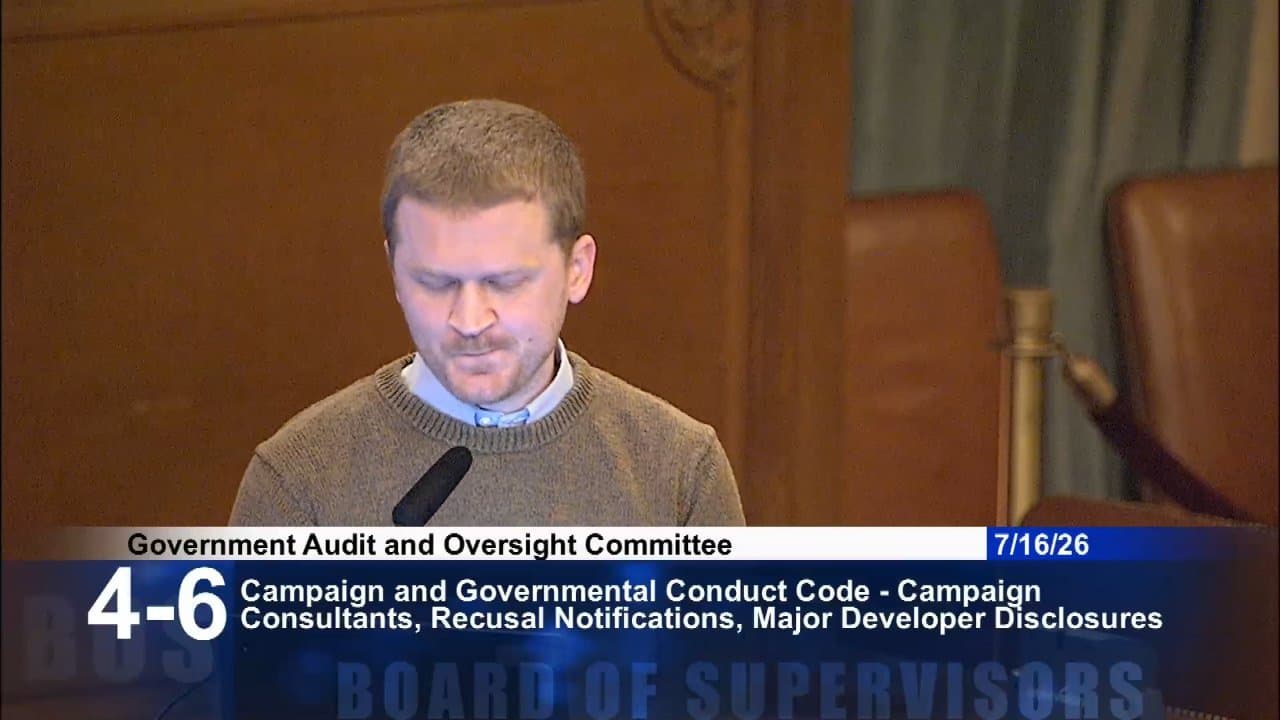 Government Audit & Oversight Committee - Jul 16, 2026 - Regular Meeting