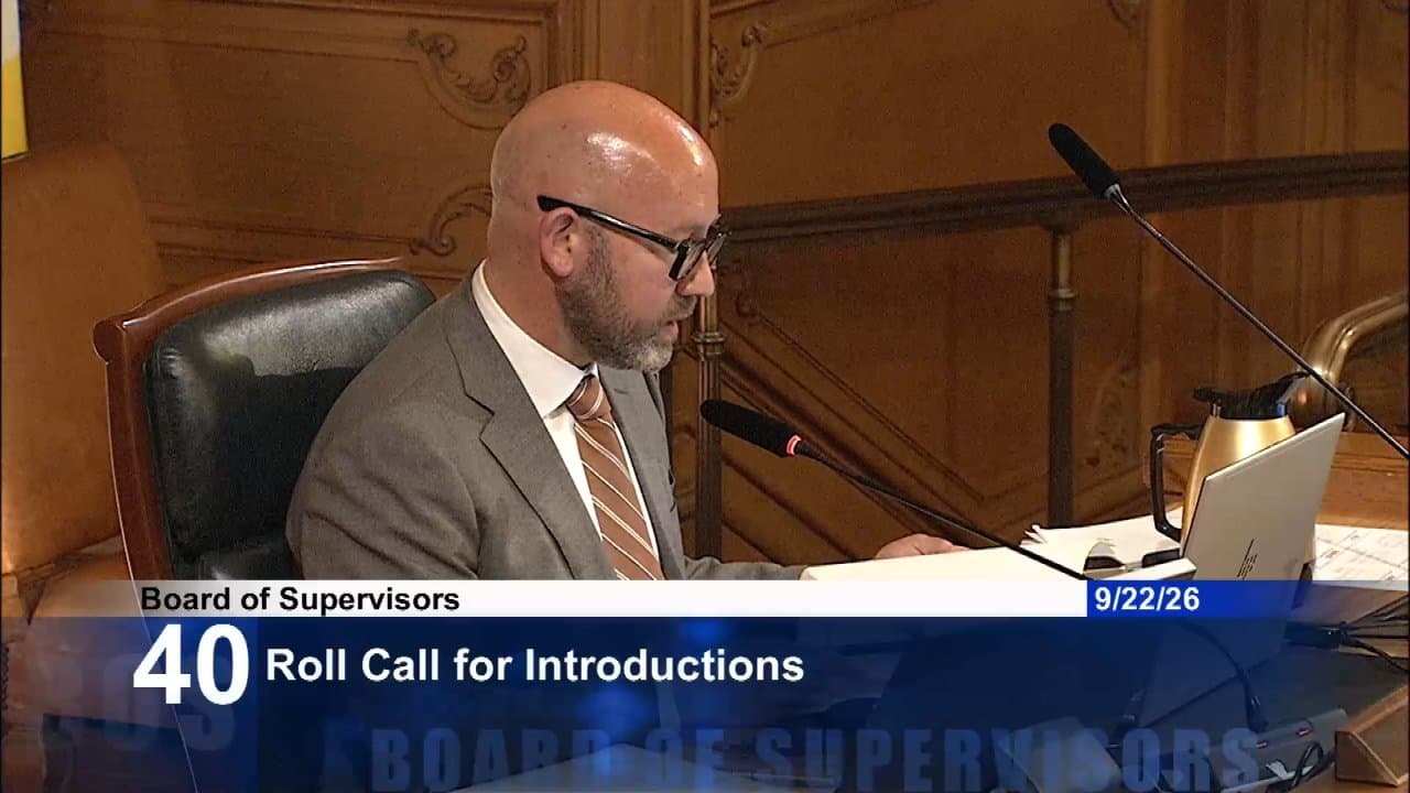 Board of Supervisors - Sep 22, 2026 - Regular Meeting