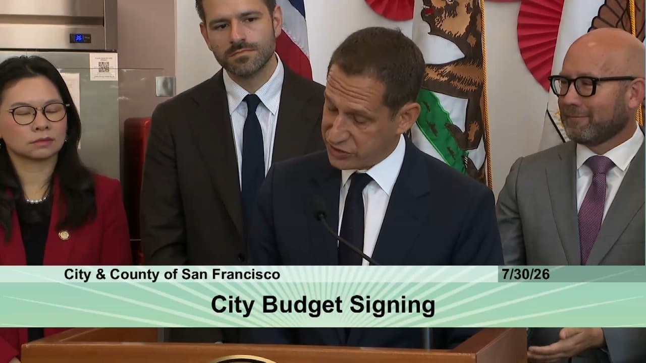 Mayor's Press Conference - Jul 30, 2026 - Meeting
