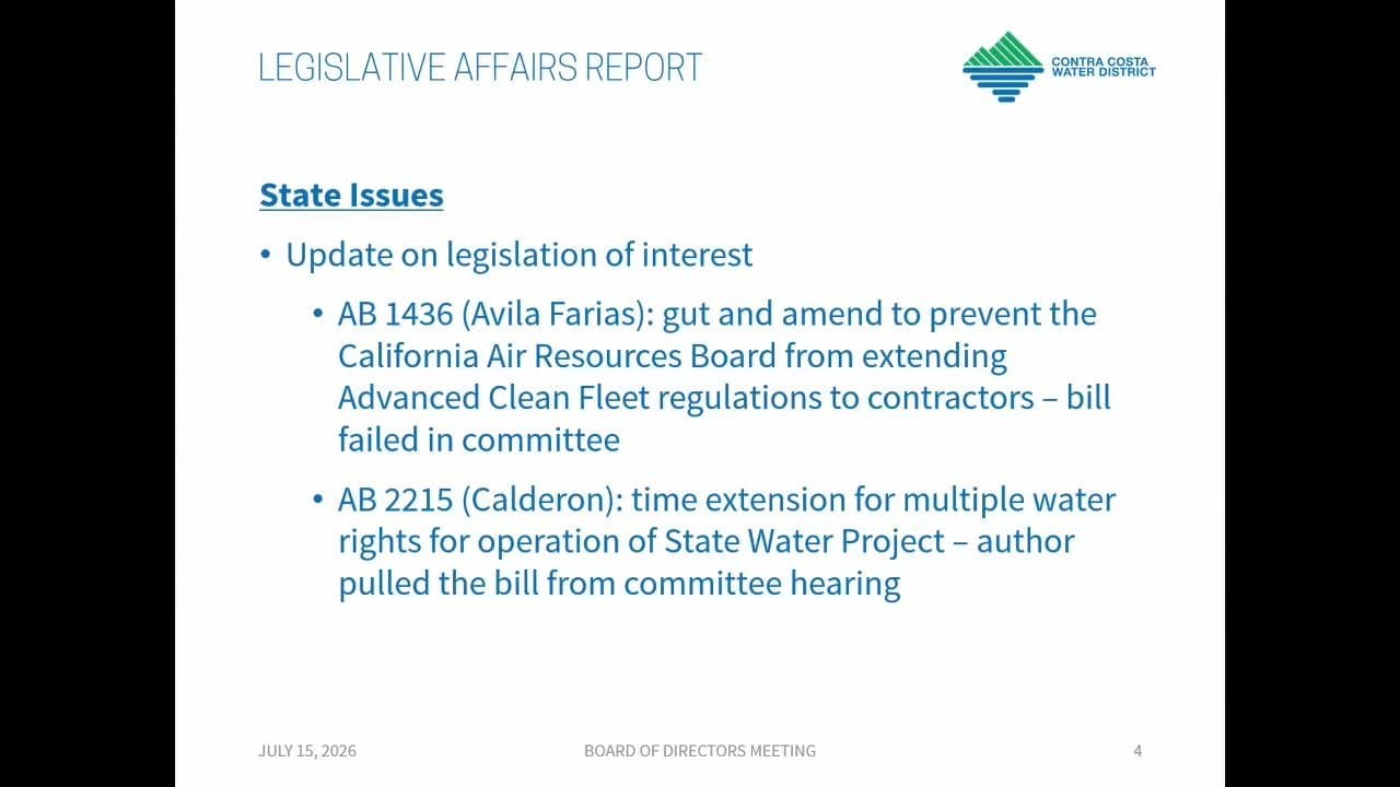 Board of Directors - Jul 15, 2026 - Regular Meeting