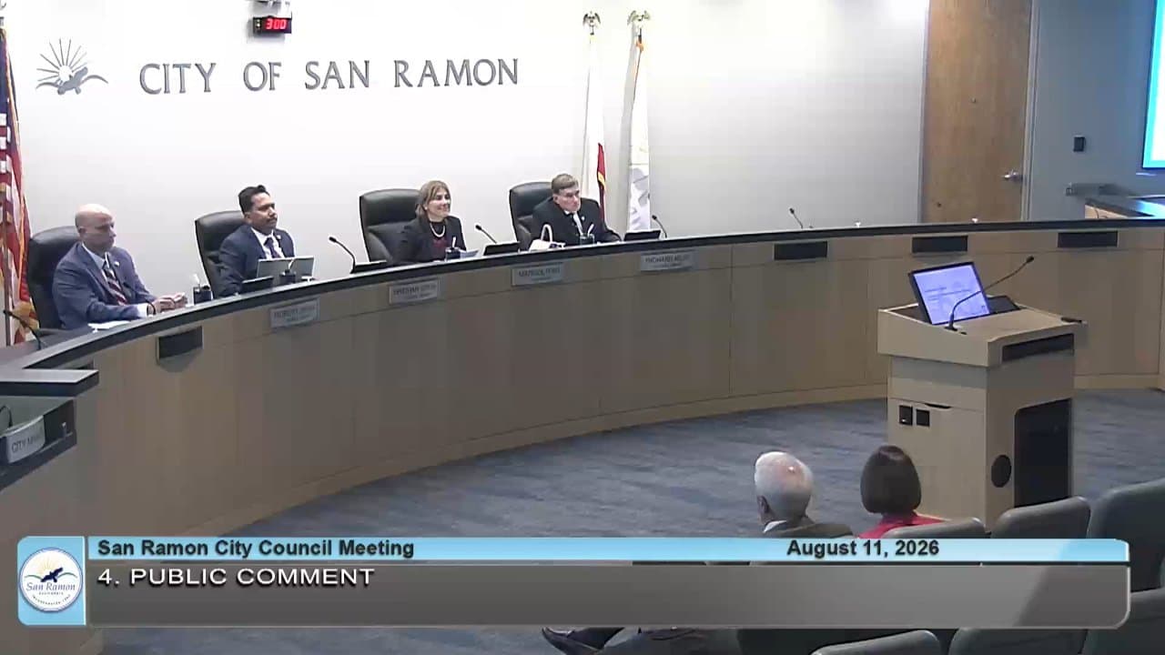 City Council - Aug 11, 2026 - Meeting