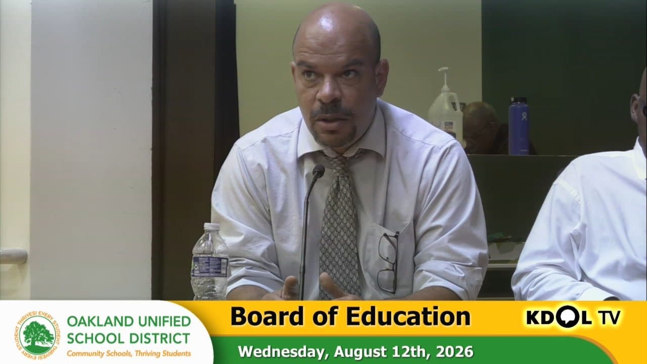 Board of Education - Aug 12, 2026 - Meeting