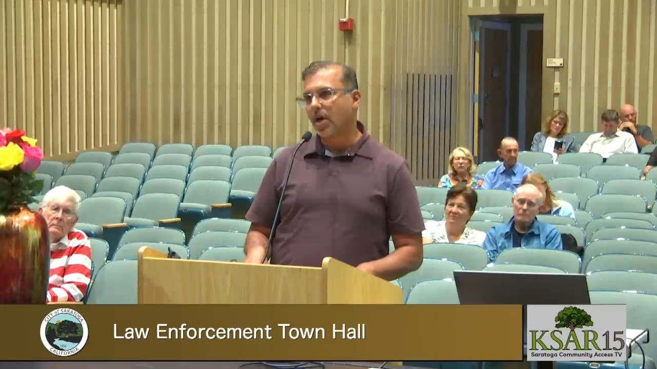 Saratoga Residents Lean Toward Sheriff as Oct. 7 Police Decision Nears
