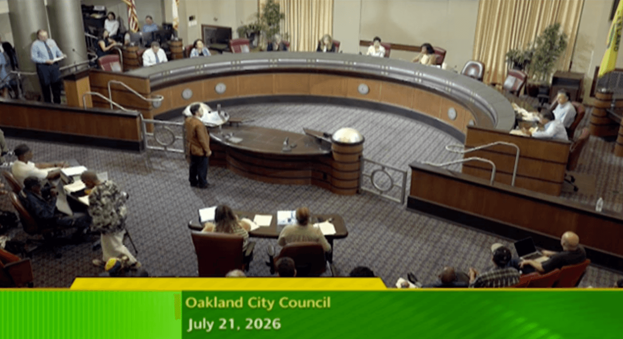 Oakland City Council - Jul 21, 2026 - Meeting