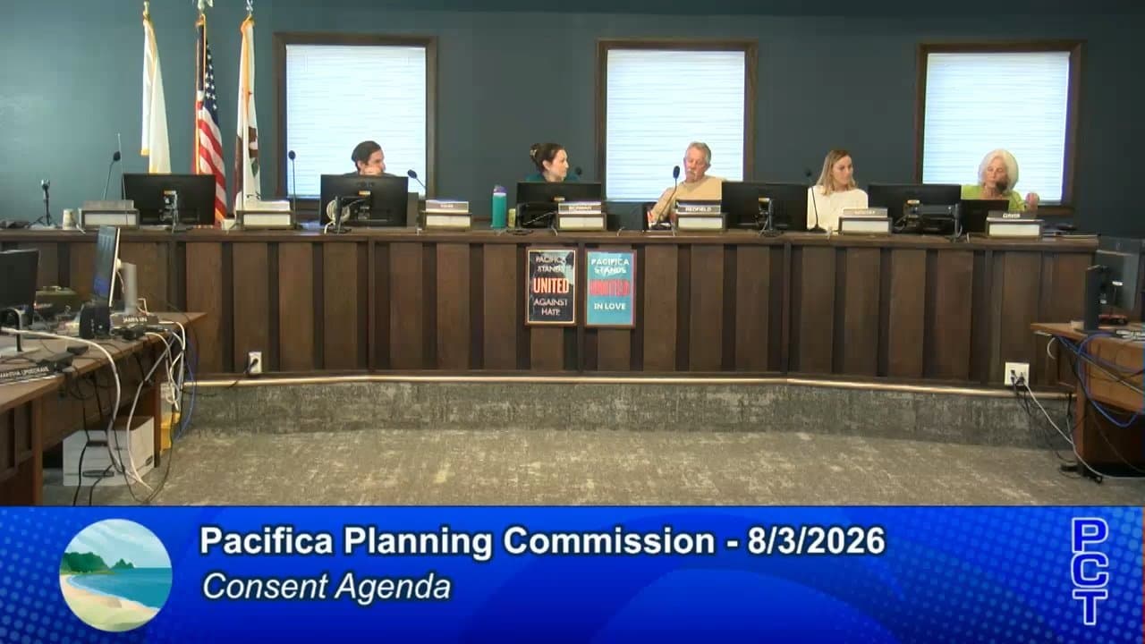 Planning Commission - Aug 03, 2026 - Meeting