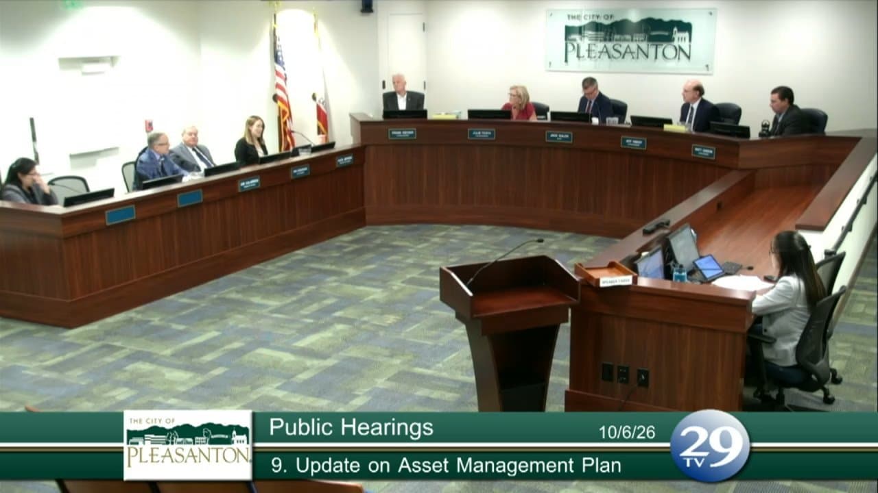 Pleasanton Asset Study Shifts Infrastructure Debate to Risk-Based Spending