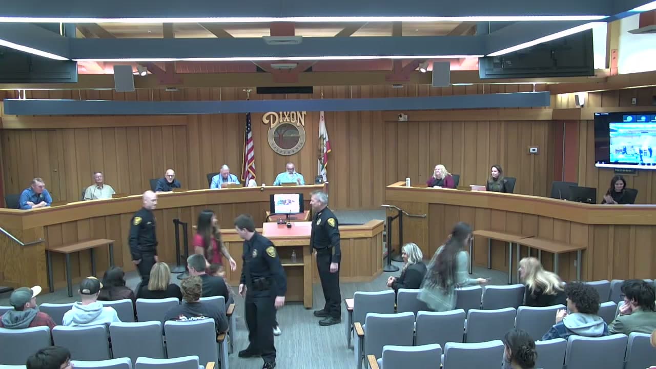 Dixon Opens Door to Downtown Entertainment Zone, Awards Fire Station Contract