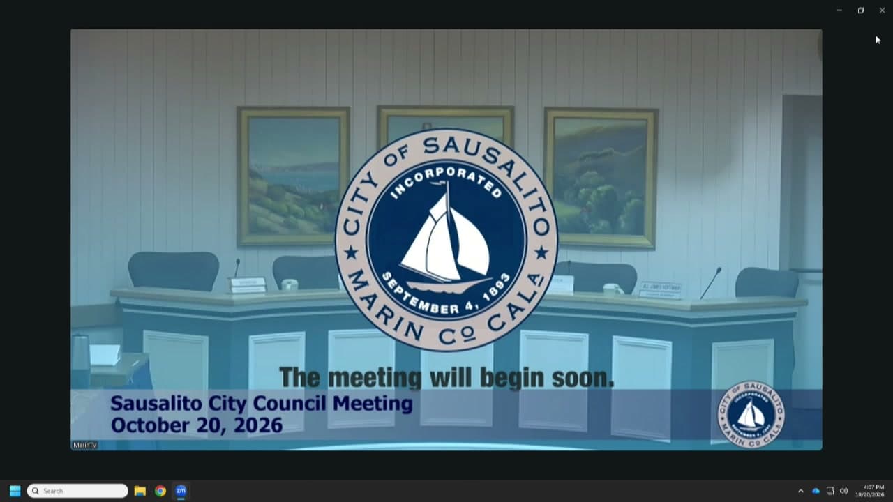 Sausalito Council Rejects Bridgeway Appeal, Holds Density to 29 Units Per Acre