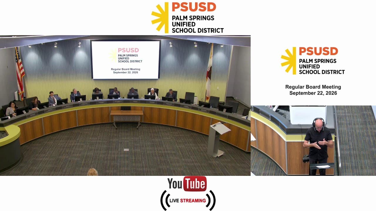 Fall Data Puts Math at 20% as Palm Springs Unified Bets on Classtime