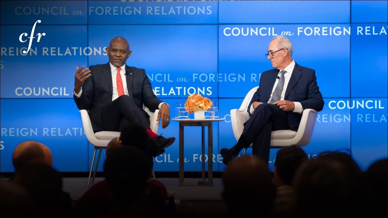 Council on Foreign Relations - Sep 22, 2026 - Meeting