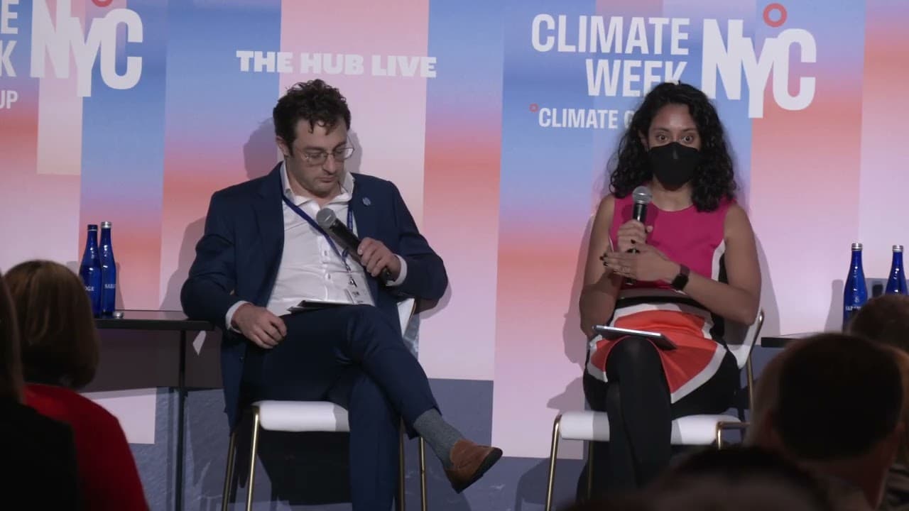Climate Week NYC - Sep 23, 2026 - Meeting