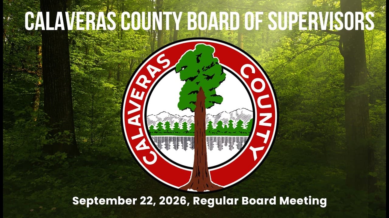 Board of Supervisors - Sep 22, 2026 - Meeting