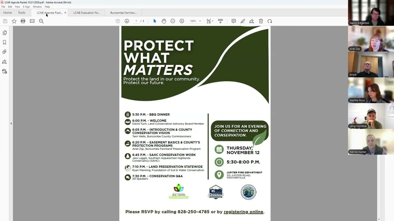 Conservation Board Steers Overhaul of Funding Scorecard Ahead of November Vote