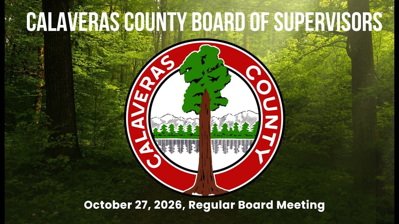 Calaveras Weighs $50,000 Snow Contract as Coverage Questions Linger
